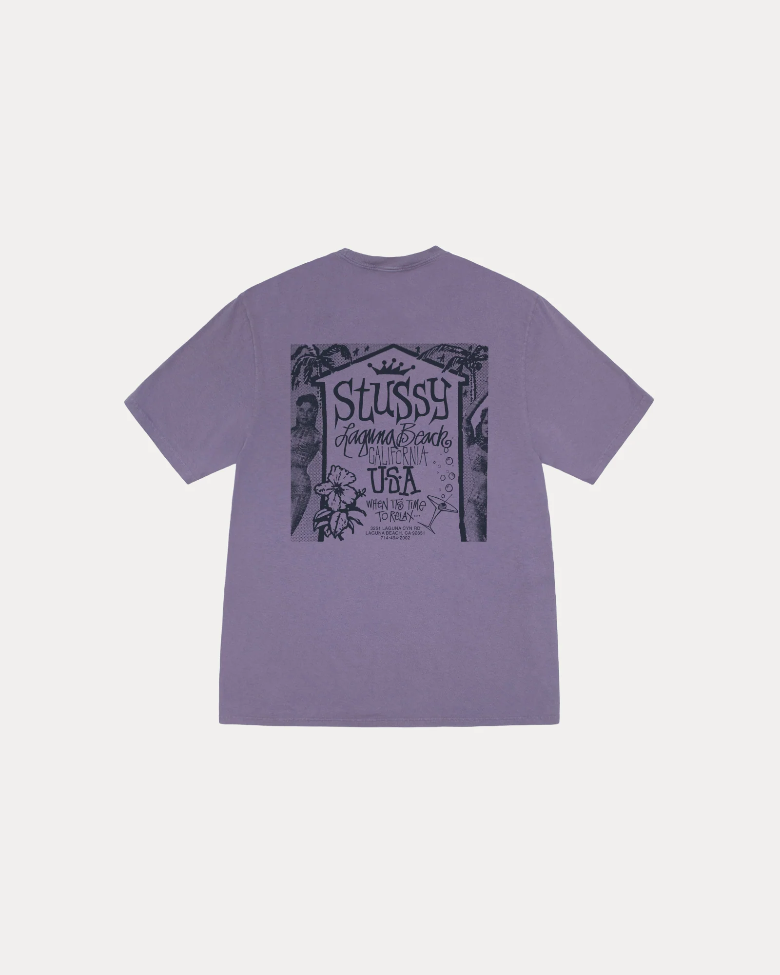 BEACH HOUSE TEE PIGMENT DYED