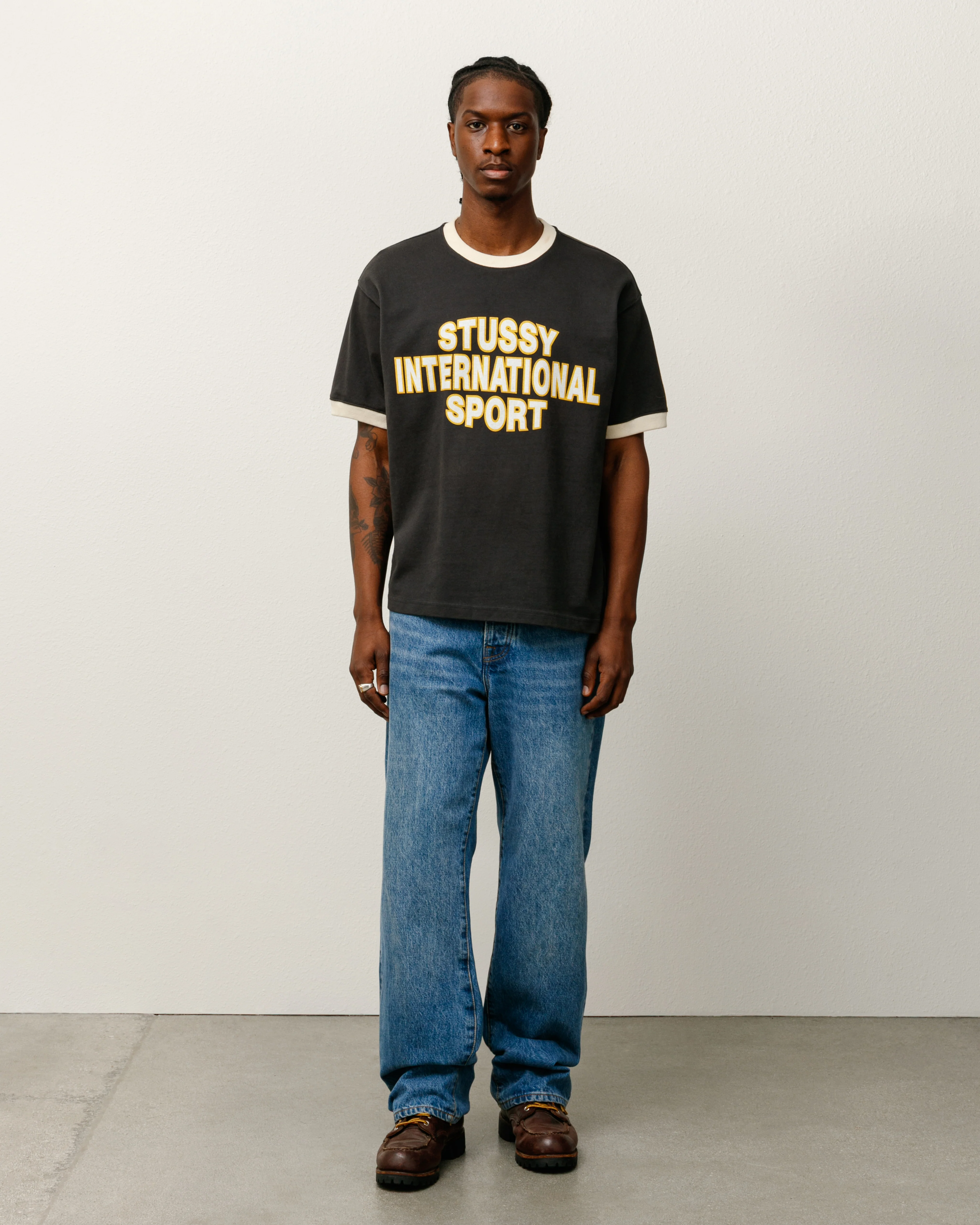 STÜSSY SPORT RINGER TEE
