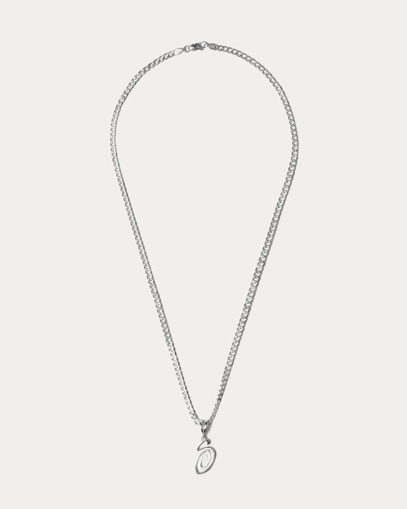 SWIRLY S CHAIN STERLING SILVER
