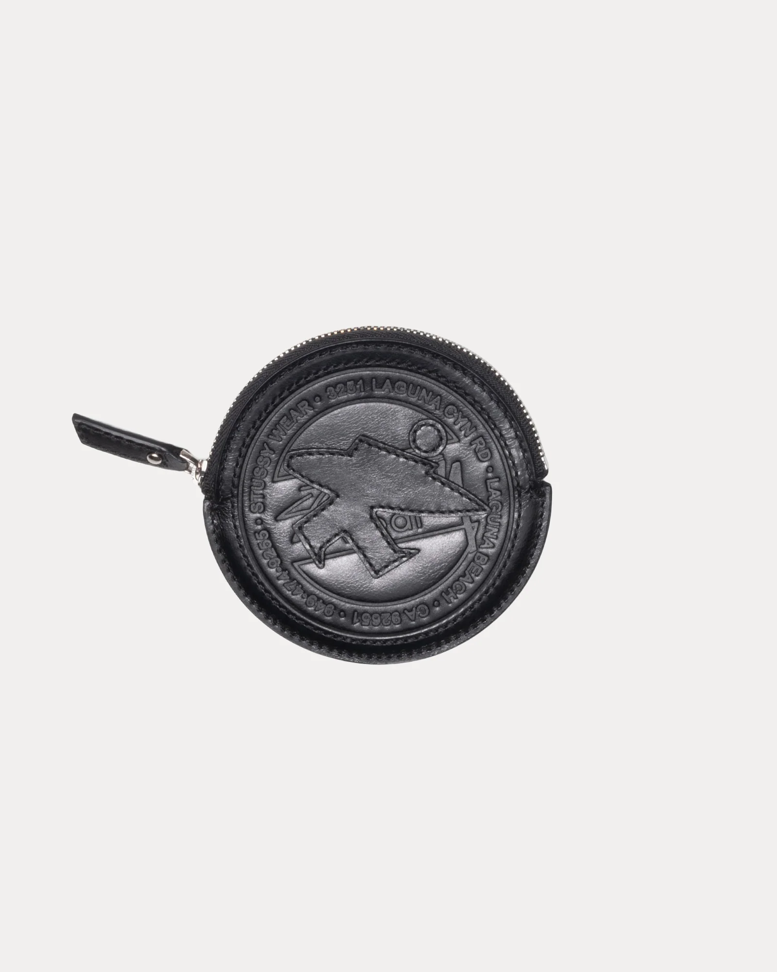 SURF DOT LEATHER POUCH