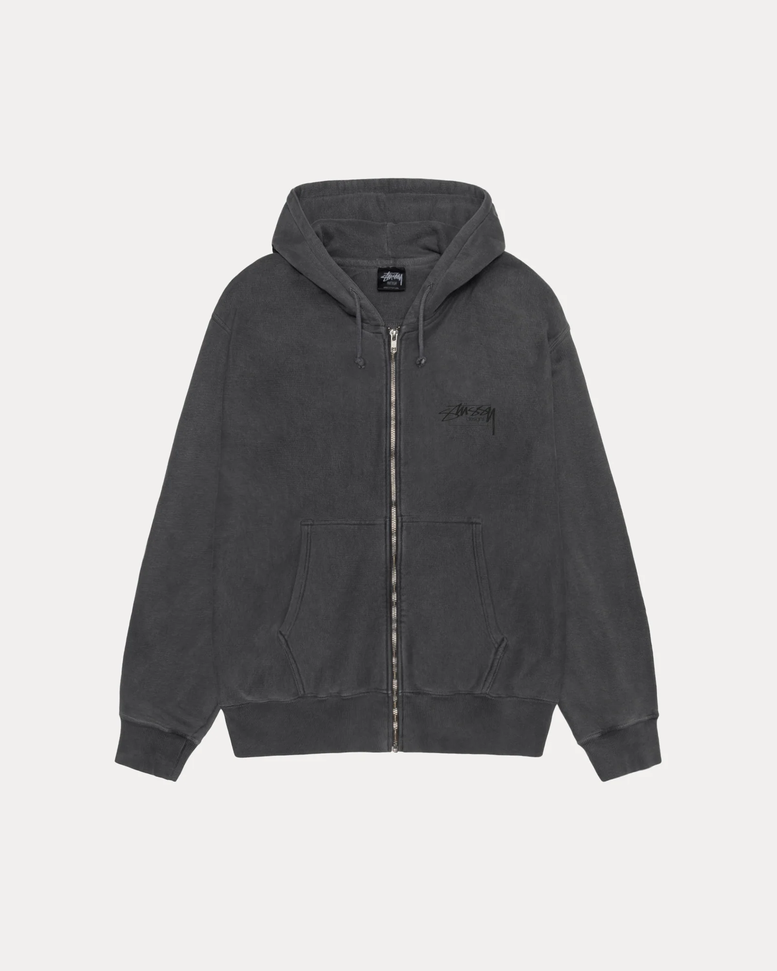 MODERN AGE ZIP HOODIE PIGMENT DYED