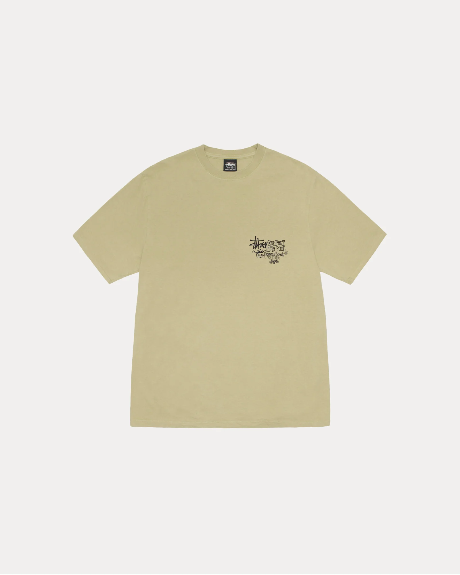 RESPECT THE POOL TEE PIGMENT DYED
